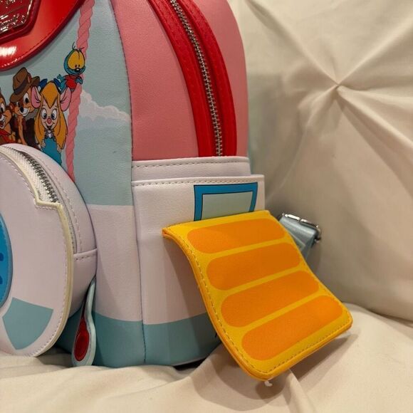 The Disney100 Decades collection Loungefly Rescue Rangers Mini Backpack NWT - Picture 5 of 7